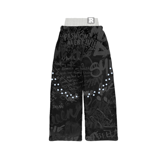 FULL WORLD WIDE SWEATSUIT(BLACK)