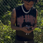 DISTRESSED RIO TEE(SLEEVELESS)