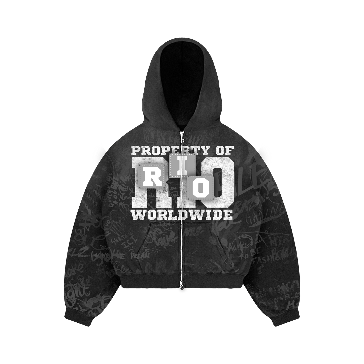 FULL WORLD WIDE SWEATSUIT(BLACK)