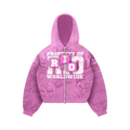 FULL WORLD WIDE SWEATSUIT ( PINK )